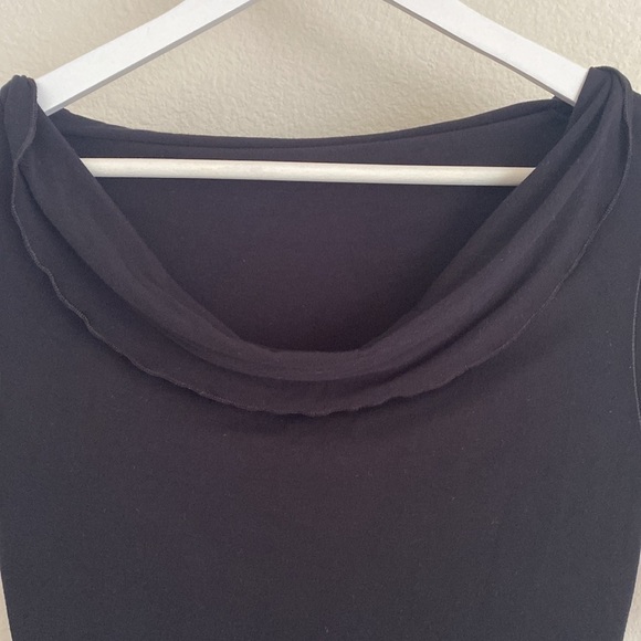 GRACE cowl neck half sleeve top Black Cloud S/M - Picture 5 of 8